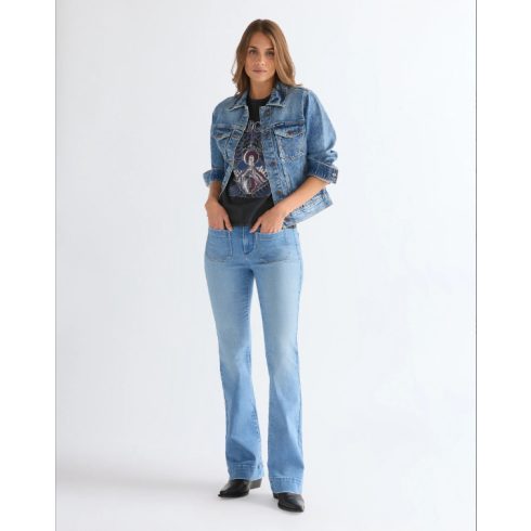 Wrangler®  Női farmerdzseki - Light denim