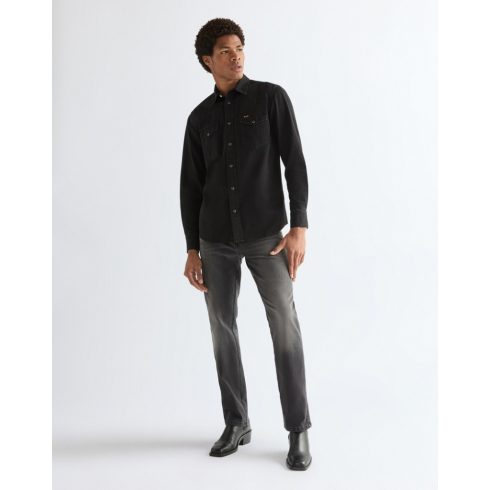 Wrangler®  Férfi Western ing - Rinse Black