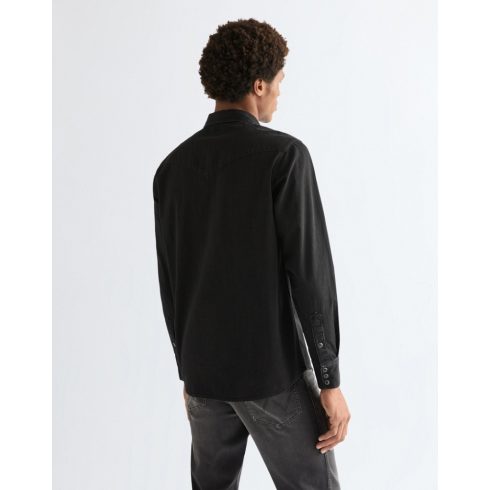 Wrangler®  Férfi Western ing - Rinse Black