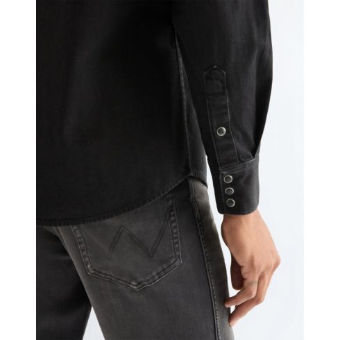 Wrangler®  Férfi Western ing - Rinse Black