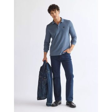   Wrangler®  Férfi hosszú ujjú galléros póló - Bering Sea
