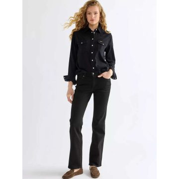 Wrangler® Női farmernadrág - Straight - Retro Black