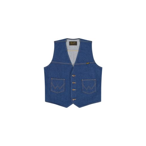 Wrangler®  Férfi mellény - cowboy cut - vest prewashed