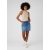 Wrangler® Mom Skirt-Vintage Sky
