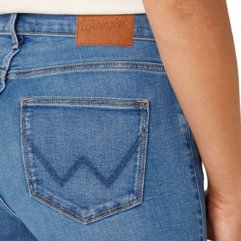 Wrangler® Női farmernadrág - Hig Rise Straight - Aurelia