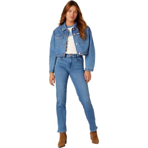 Wrangler® Női farmernadrág - Hig Rise Straight - Aurelia