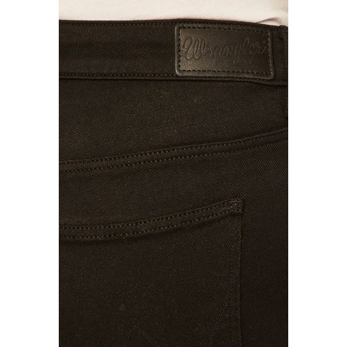 Wrangler® Skinny Cropp nadrág-Fekete