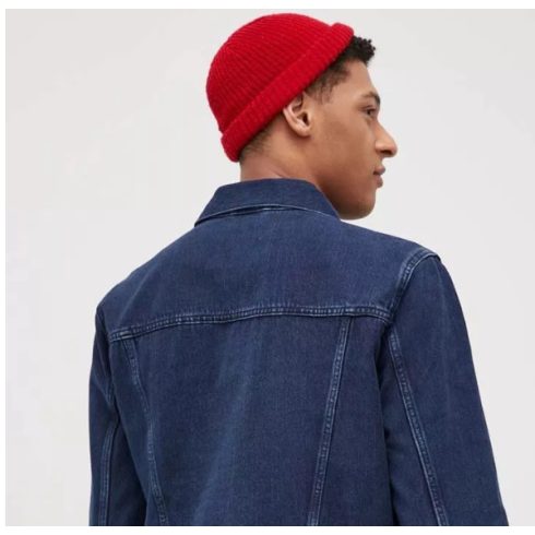 WRANGLER® Férfi farmer dzseki- Regular-Coalblue Stone