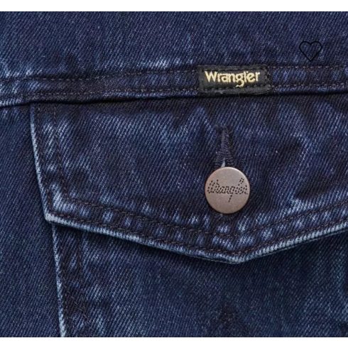 WRANGLER® Férfi farmer dzseki- Regular-Coalblue Stone