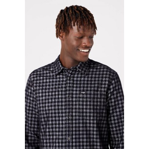 Wrangler®  Férfi kordbársony ing-Pocket Shirt-Worn White