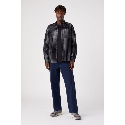 Wrangler®  Férfi kordbársony ing-Pocket Shirt-Worn White