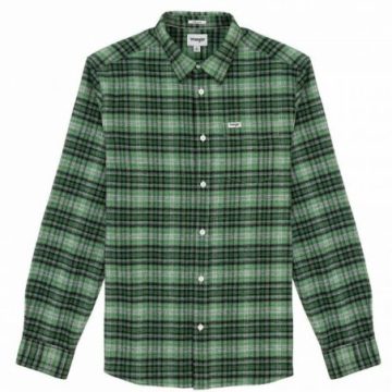 Wrangler® Férfi ing- Regular-Pocket Shirt-Stone Green