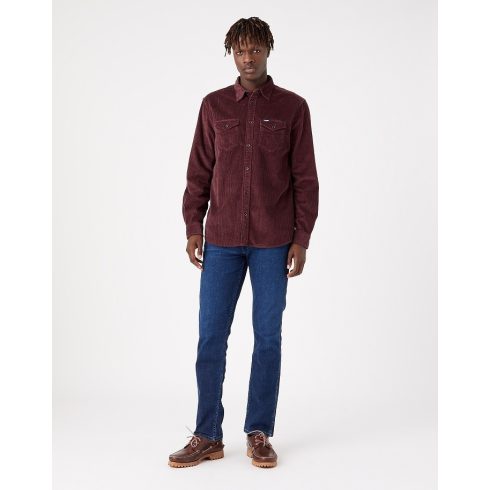 Wrangler®  Férfi kordbársony ing-Two Flap Pocket Shirt-Aube