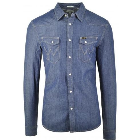 Wrangler® férfi farmer ing-Slim Fit