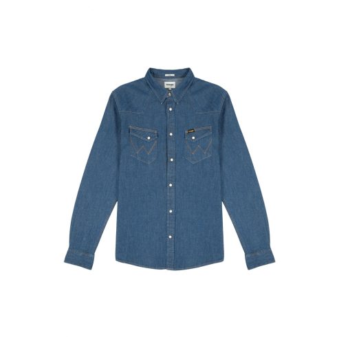 Wrangler férfi farmering- Slim Fit-Mid stone