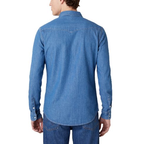 Wrangler férfi farmering- Slim Fit-Mid stone