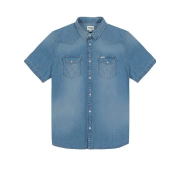 Wrangler ® Férfi farmer ing-Dusty Cloud