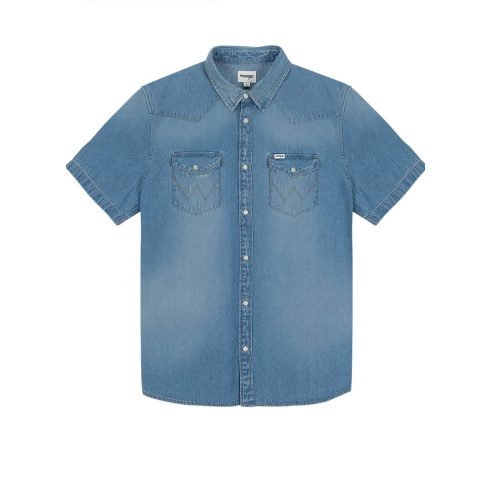 Wrangler ® Férfi farmer ing-Dusty Cloud