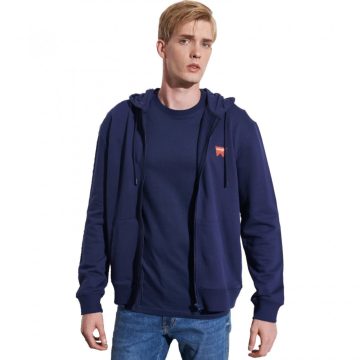 WRANGLER®  Férfi pulóver-Regular-Navy