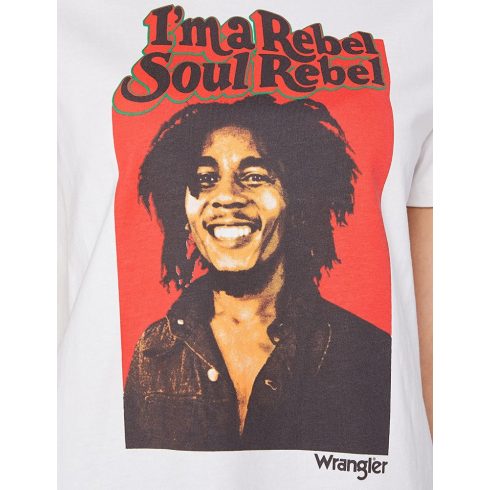 Wrangler® X Bob Marley Női póló-White