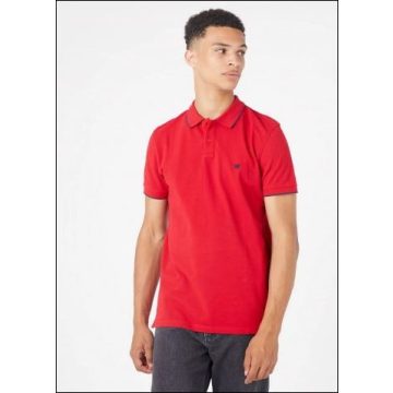 Wrangler® férfi galléros póló - Red
