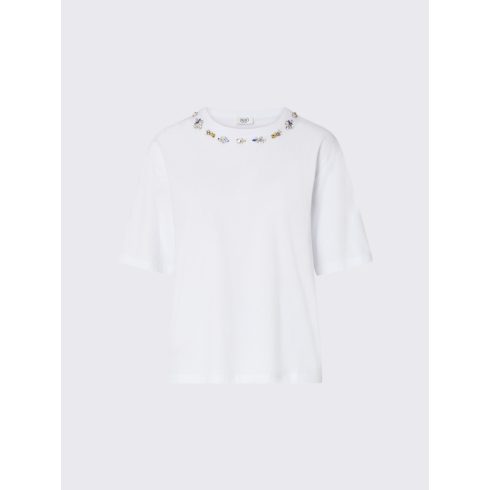 LIU•JO Női póló - Boxi Fit - Bianco