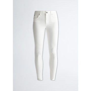 LIU•JO Női nadrág- Bottom Up-Skinny-Bianco ottico