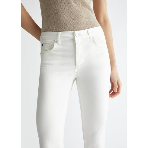 LIU•JO Női nadrág- Bottom Up-Skinny-Bianco ottico